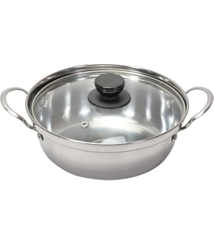 Amazon.co.jp: 燕三条製 肴七味 ステンレス製 卓上鍋24cm : ホーム